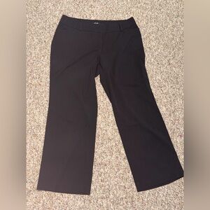 Apt.‎ 9 Women's Classic Black Wide-Leg Pants, slacks, work attire size 16